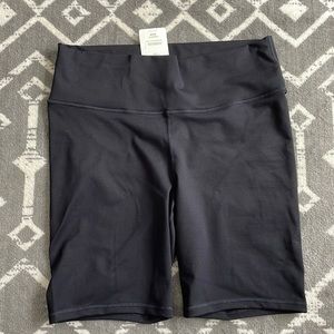 Fabletics Black Powerhold Bike Shorts